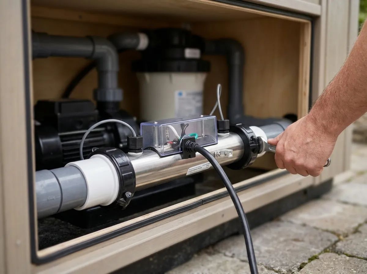 Remote HTR 3kW 1 ½tum i användning