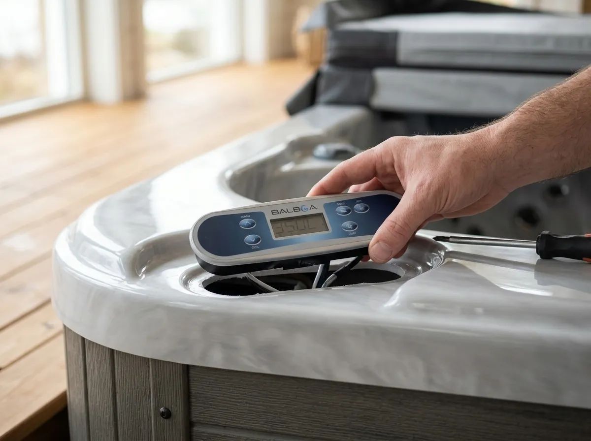 Balboa Panel TP540 J/LT i användning