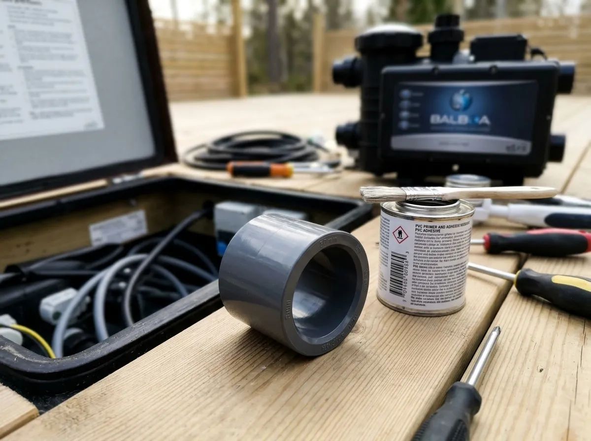 PVC Adapter 50 x 32 mm i användning