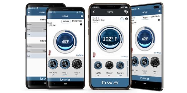 Sänk elförbrukningen på ditt Spabad. Balboa worldwide app för styrning av Balboa BP system med en smartphone