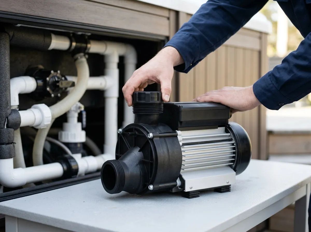 HA350 Self Drain 0,55kW i användning