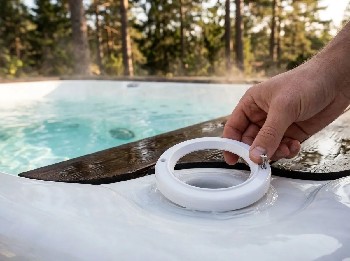 Injekteringsring 3½" Slimline i användning