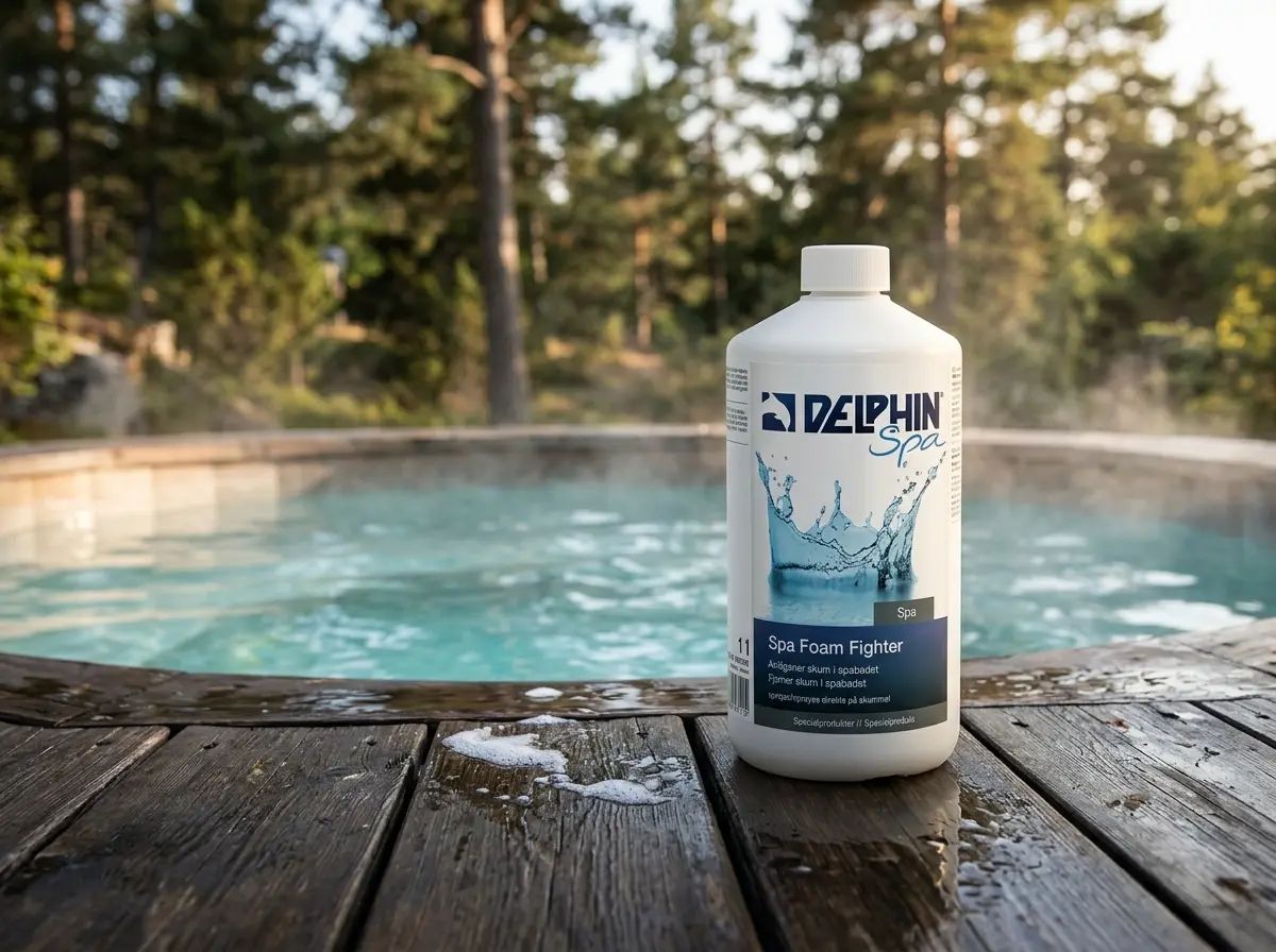 SPA Anti Skum i användning