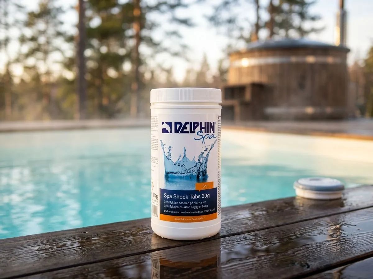 Spa Shock Tabs i miljö