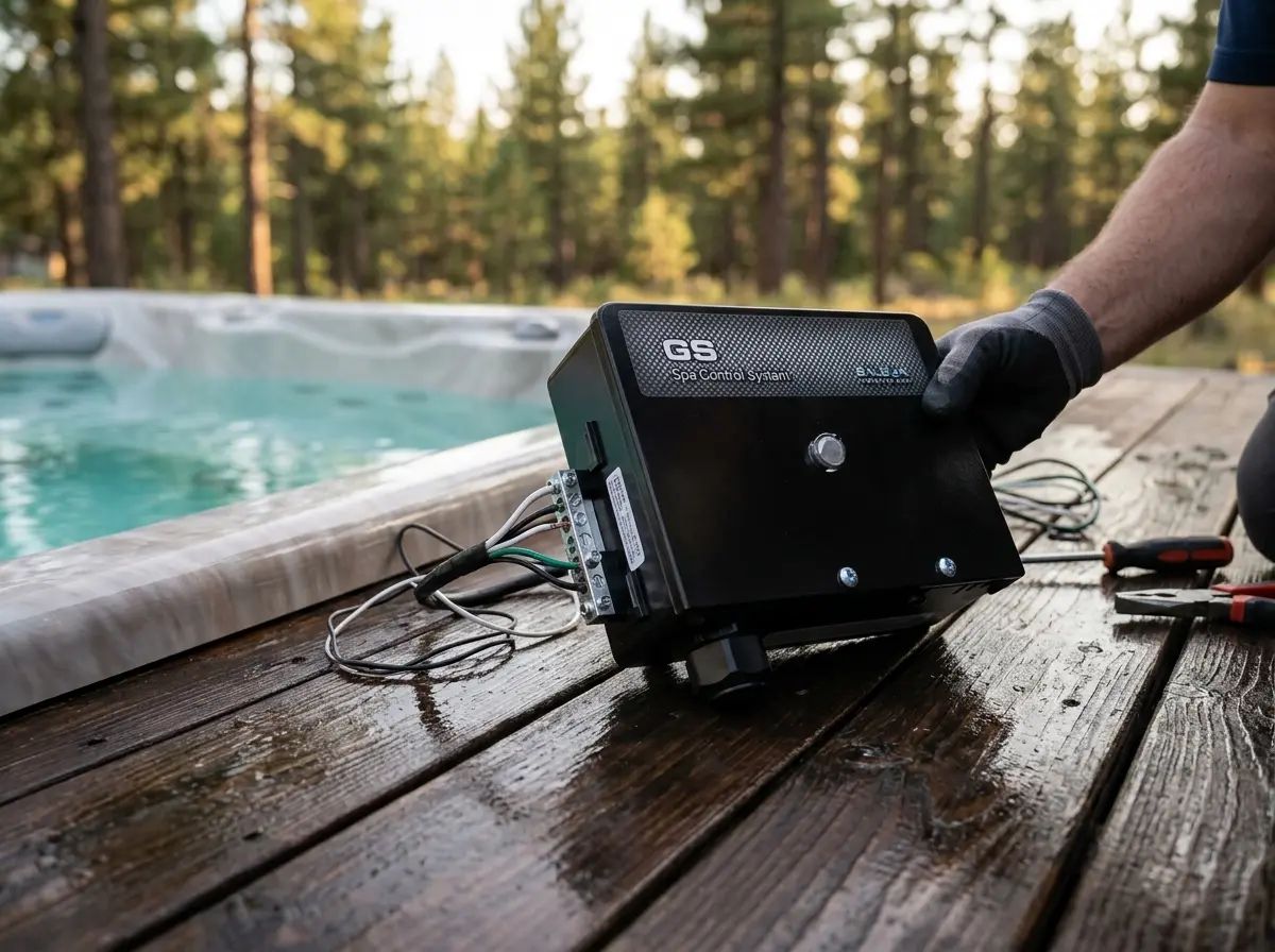 Balboa System GS100 för 2kW i användning