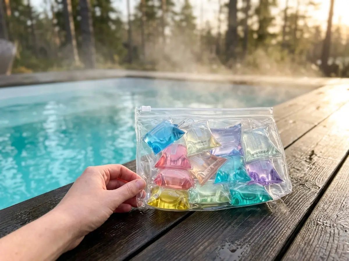 Doft kit för spa DELPHIN i användning