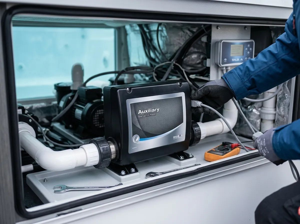 Slav Värmare 3 kW i användning