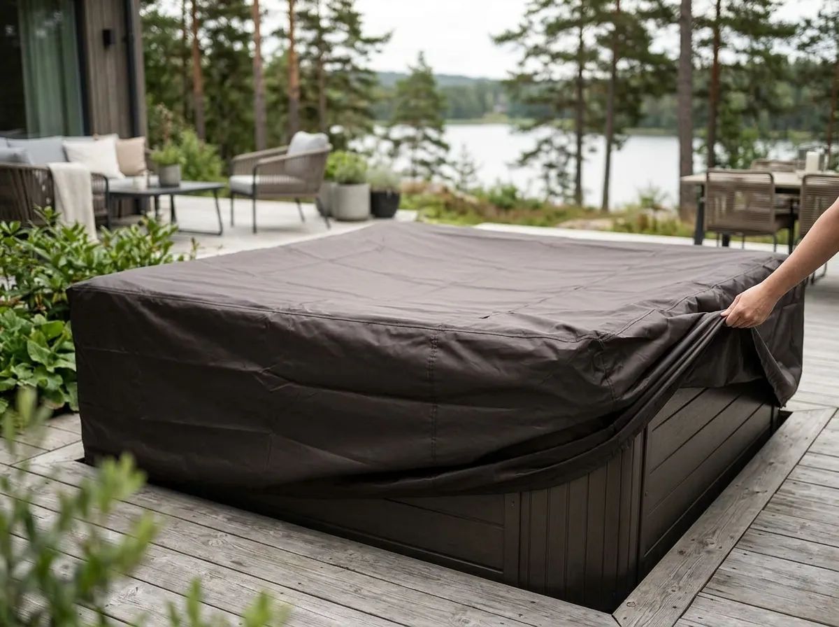 Spalocksskydd 230 x 85 i användning
