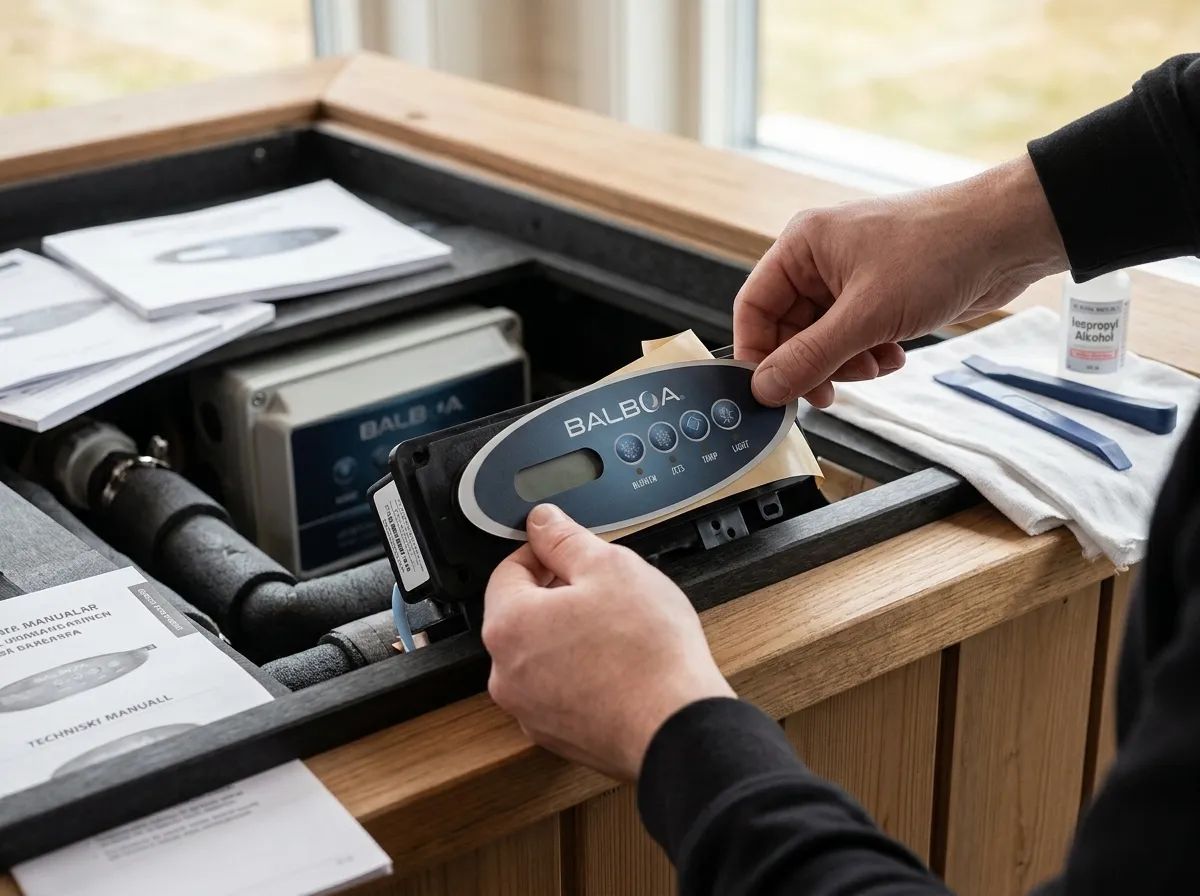 Overlay VL260 4 knappar i användning