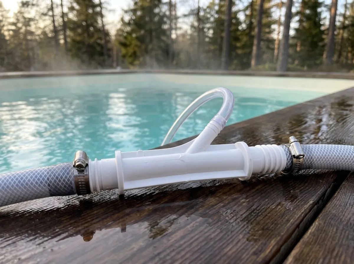 Ozon injektering för ozongenerator i användning