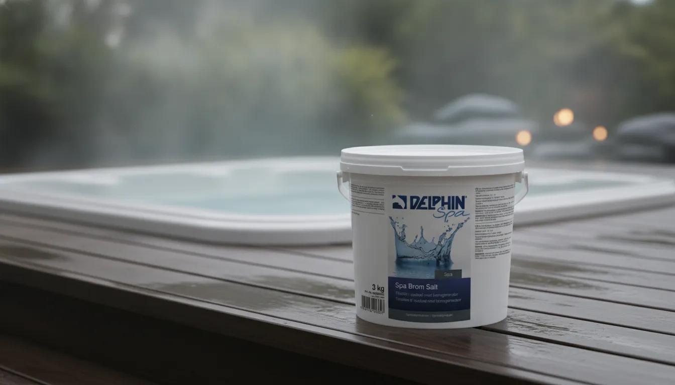 BromSalt spakemiprodukt på nordiskt spaträdäck