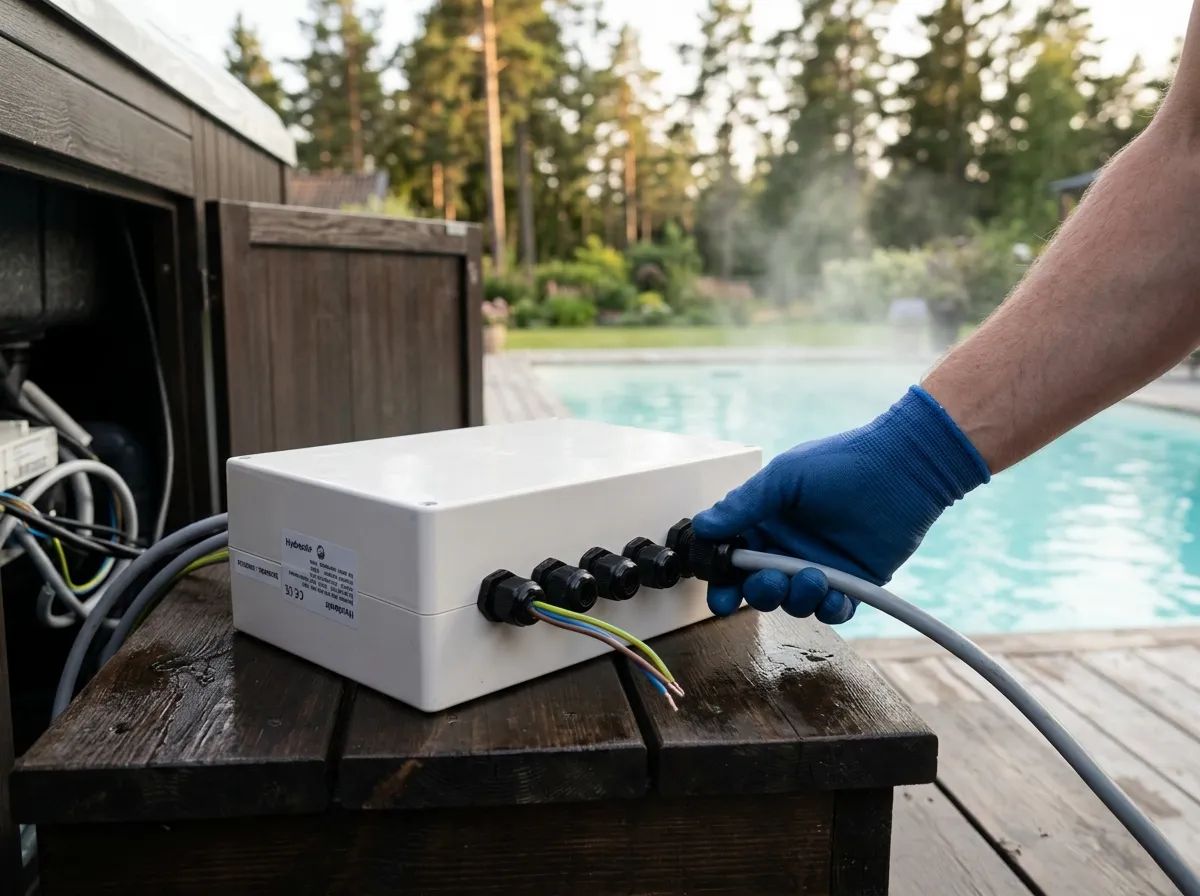 Hydroair 500 Digital 1-fas C-pump i användning