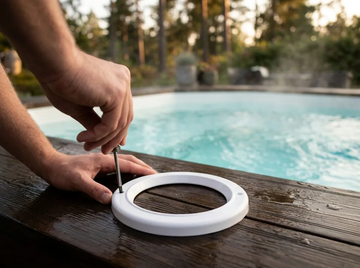 Injekteringsring 6" Slimline i användning
