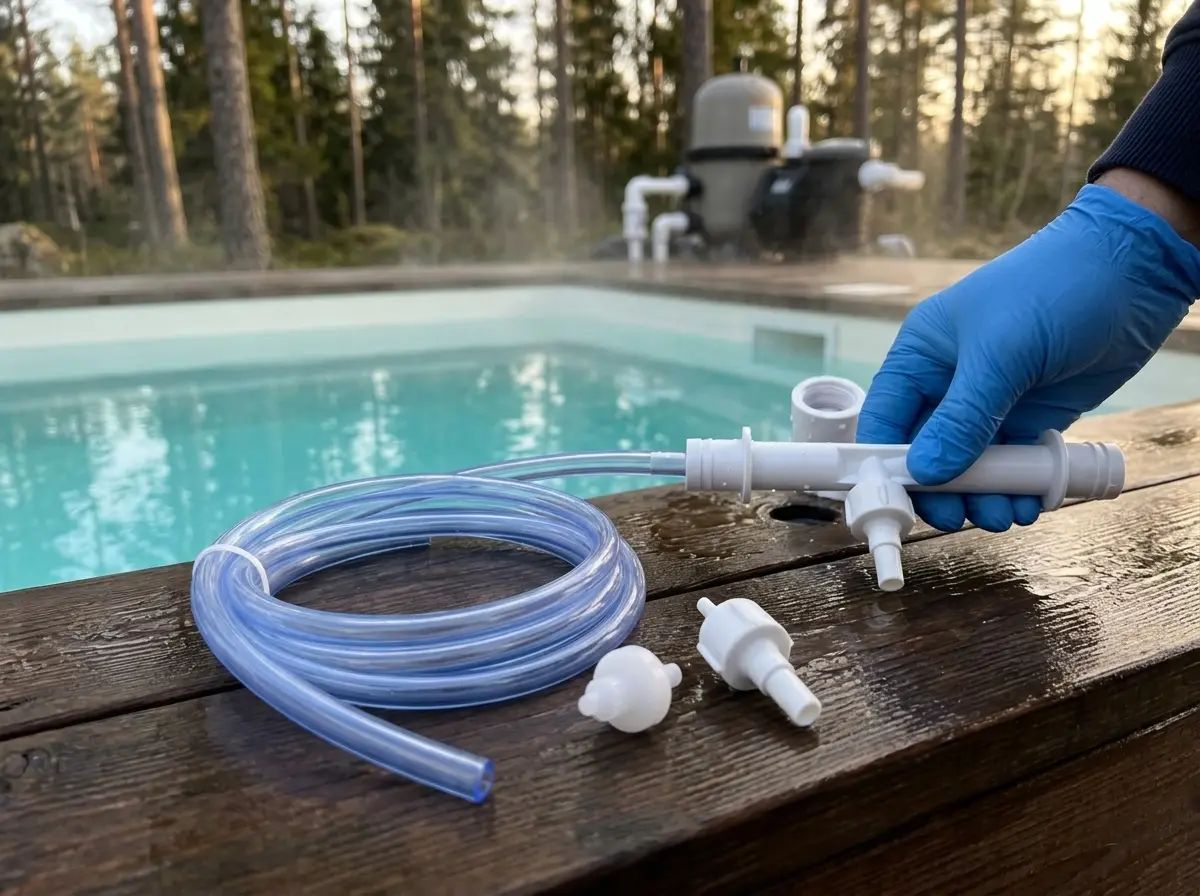 Ozon injektering i användning