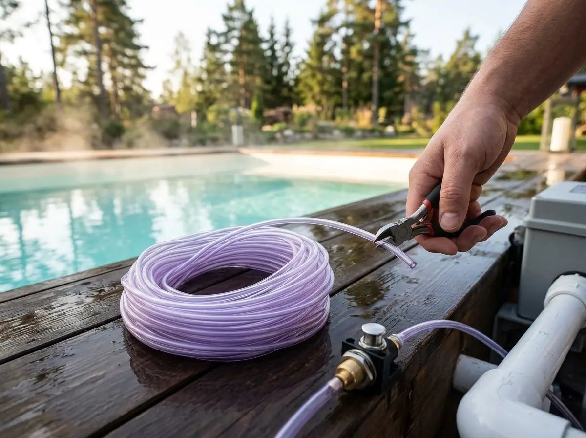 Pneumatisk styrning 50 m i användning