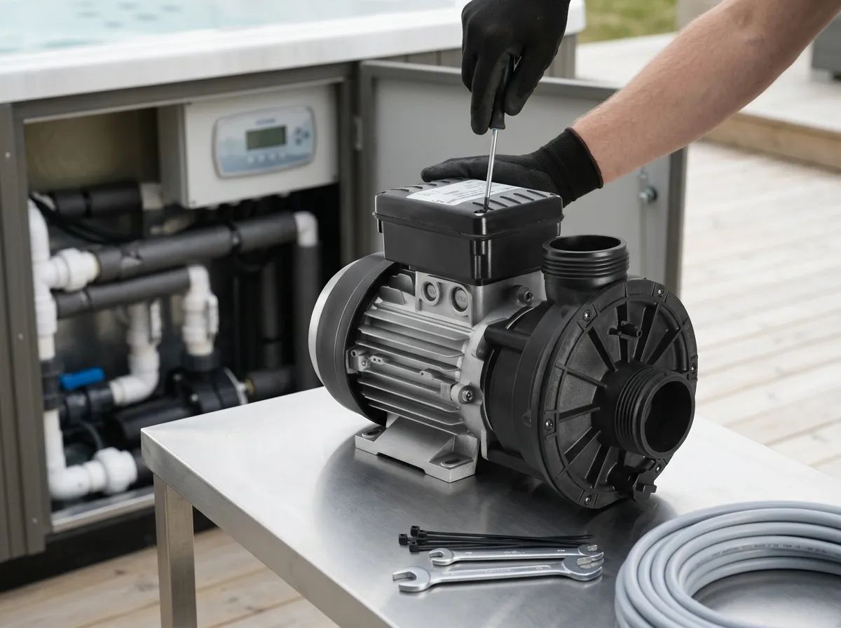 HA460 Pump Centersug i användning