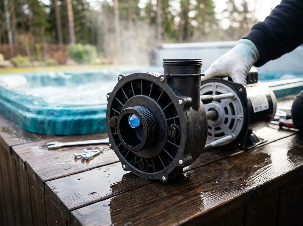 Waterway Wet End, for 2HP  2" i användning