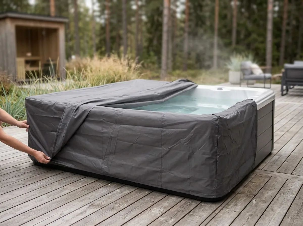 Spalocksskydd 240 x 85 i användning