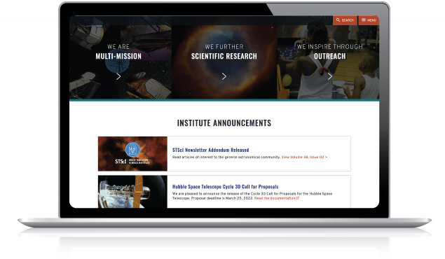 Space Telescope Science Institute — results and outcomes