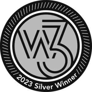 W3 Awards 2023 Silver Winner badge