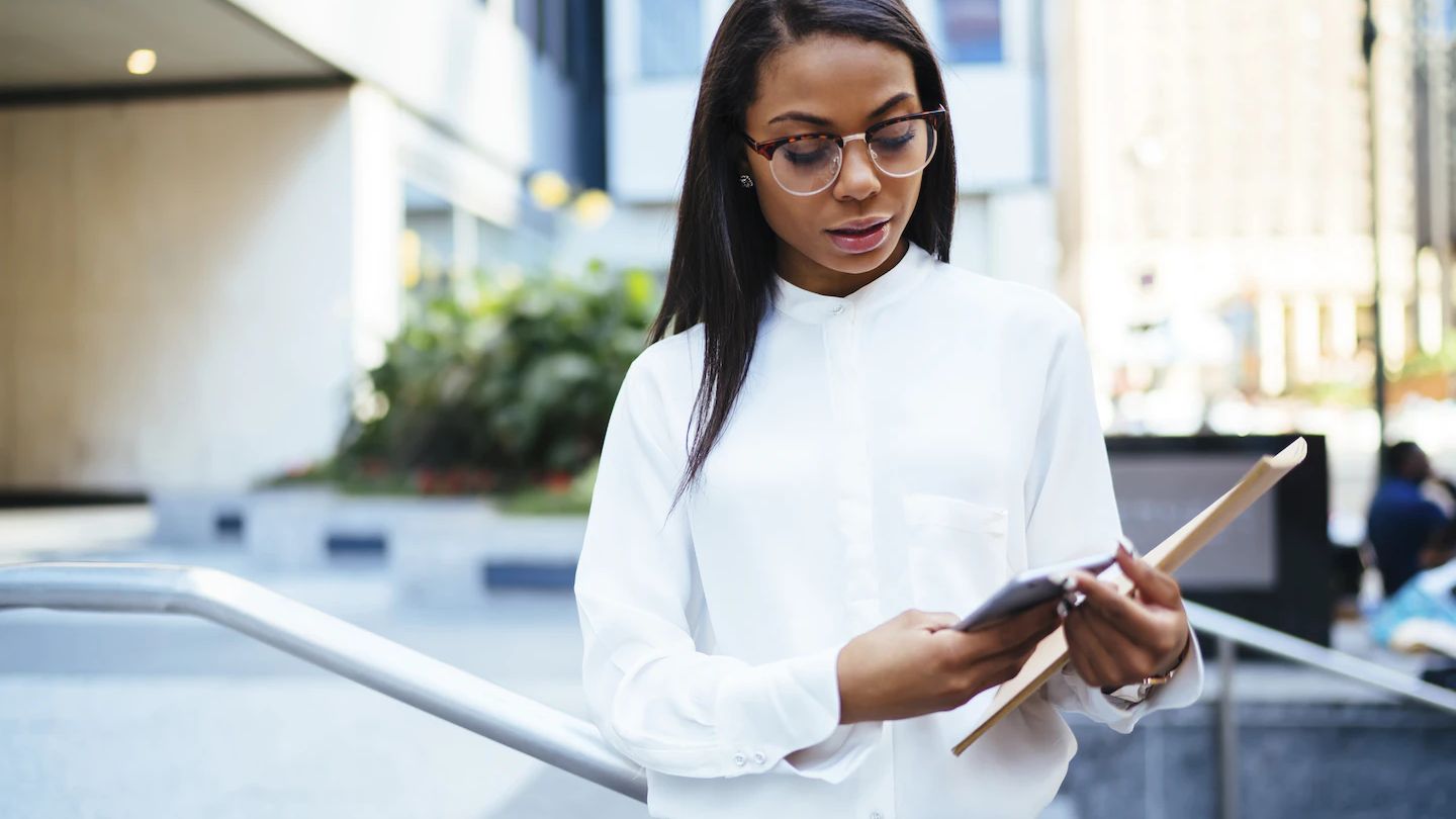 Legal industry sector thumbnail showing law office environment