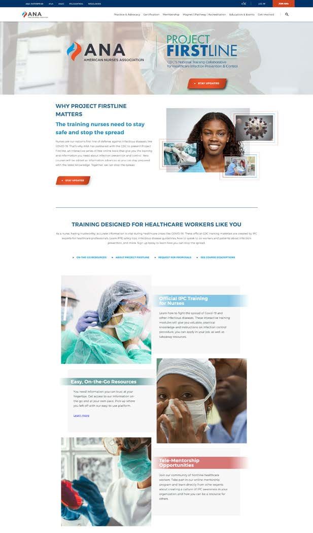American Nurses Association — results and outcomes