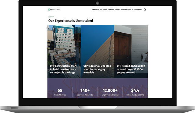 UFP Industries — challenge overview