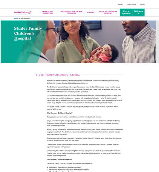 Elevate Your Healthcare Brand with Sitecore — solution implementation