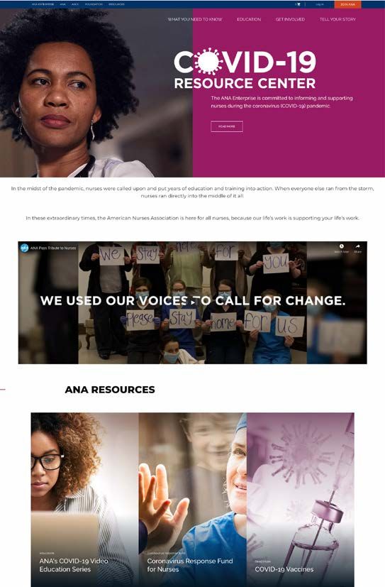 American Nurses Association — challenge overview