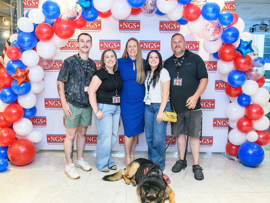 Scholars and families at the 2026 NGS Freedom Award Reception
