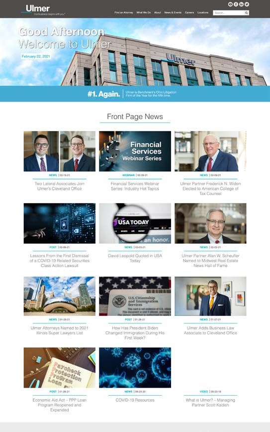 Ulmer & Berne LLP — solution implementation