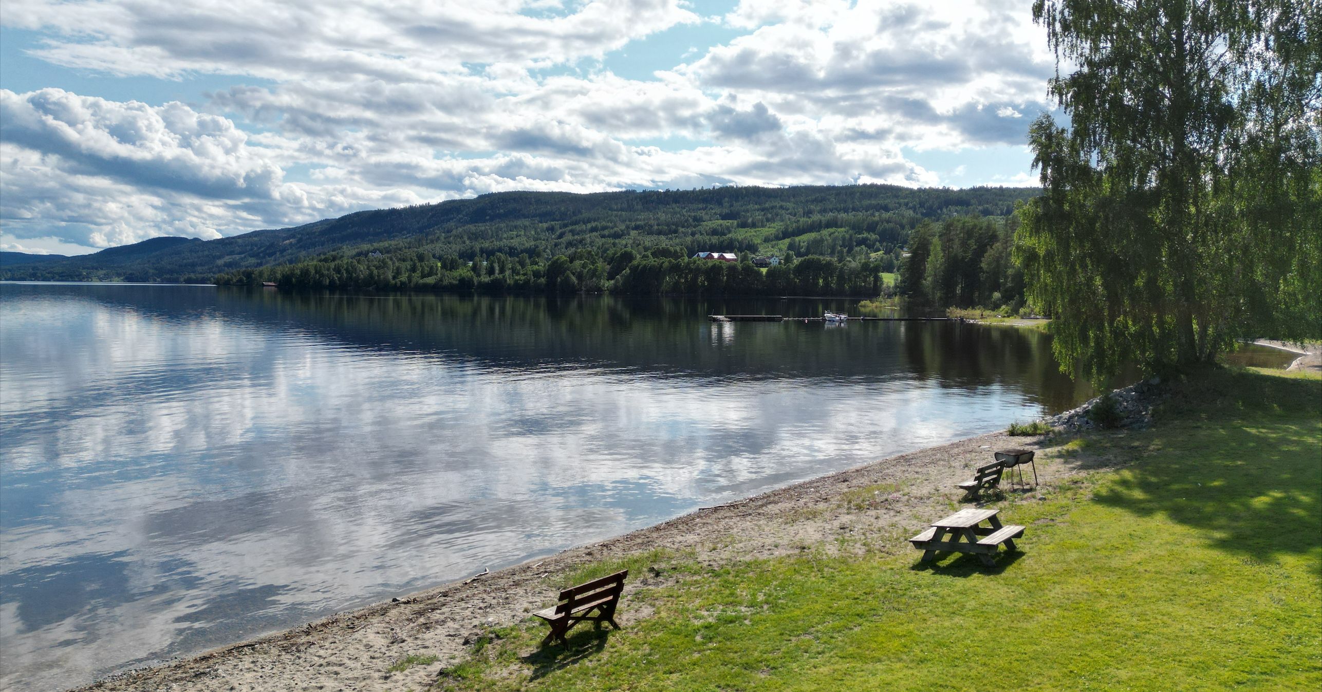 Badeplasstips: Badeparadiset Sæen Strand i Søndre Land | Gjøvikregionen ...