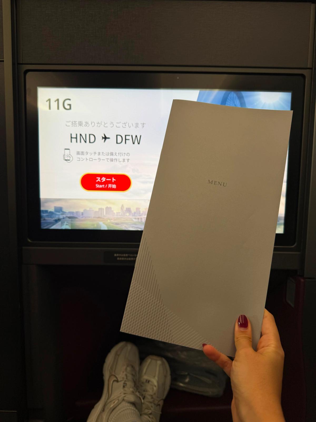 JAL Business Class A350-1000