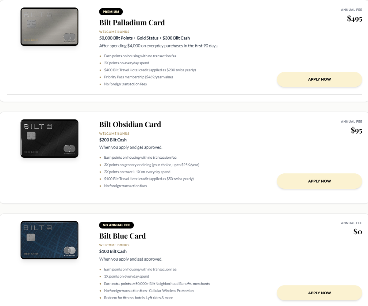 bilt rewards