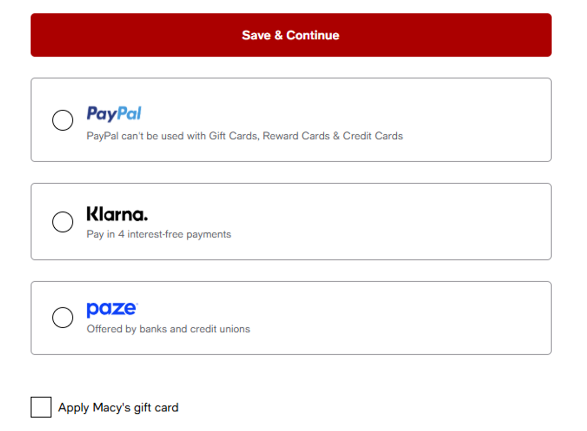 Macy's Paze