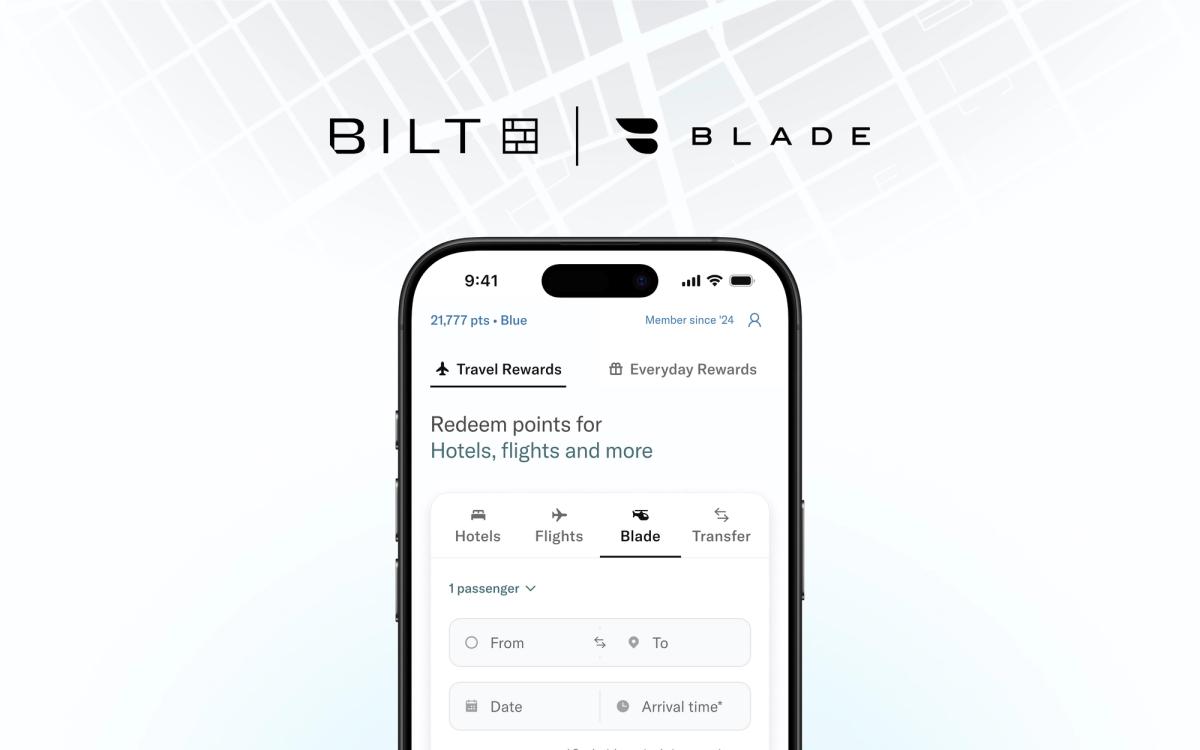 Bilt Cash Now Buys Helicopter Rides and Equinox Spa Days