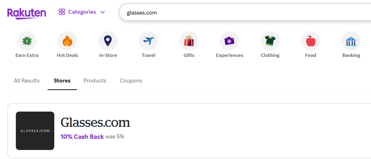 Glasses.com on Rakuten
