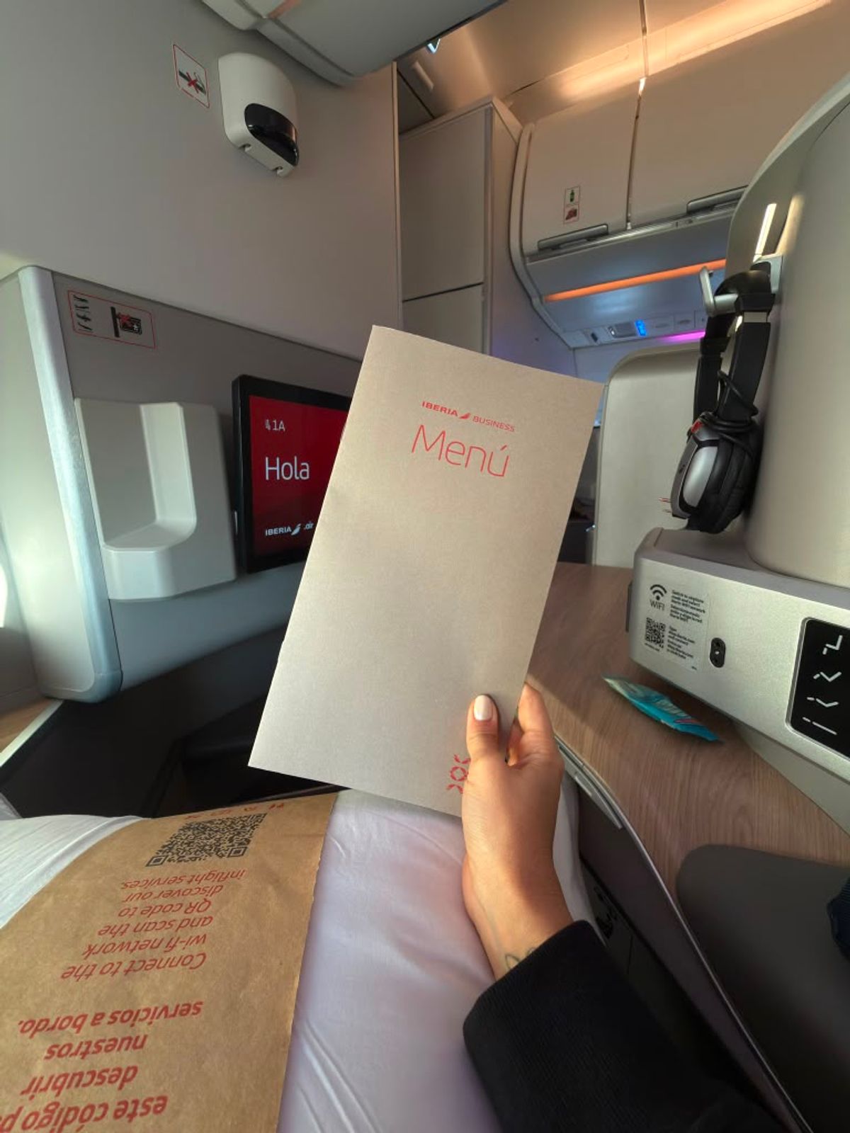 Business Class to Spain For 46k Points Each Way