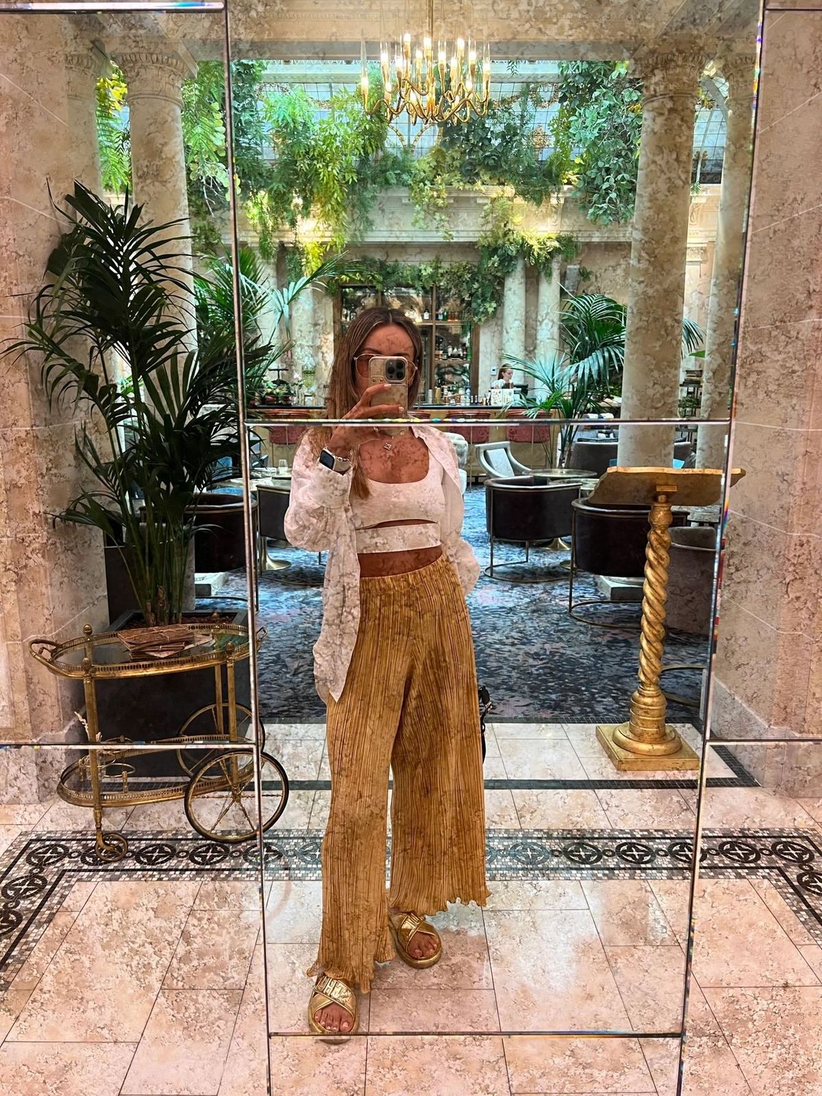 Hotel du Louvre Bar Area