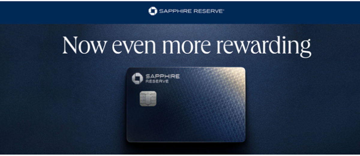 Chase Sapphire Reserve Guide