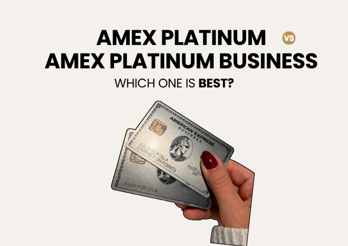 Amex Platinum Personal vs Platinum Business: Which One Is Right for You (or Neither)?