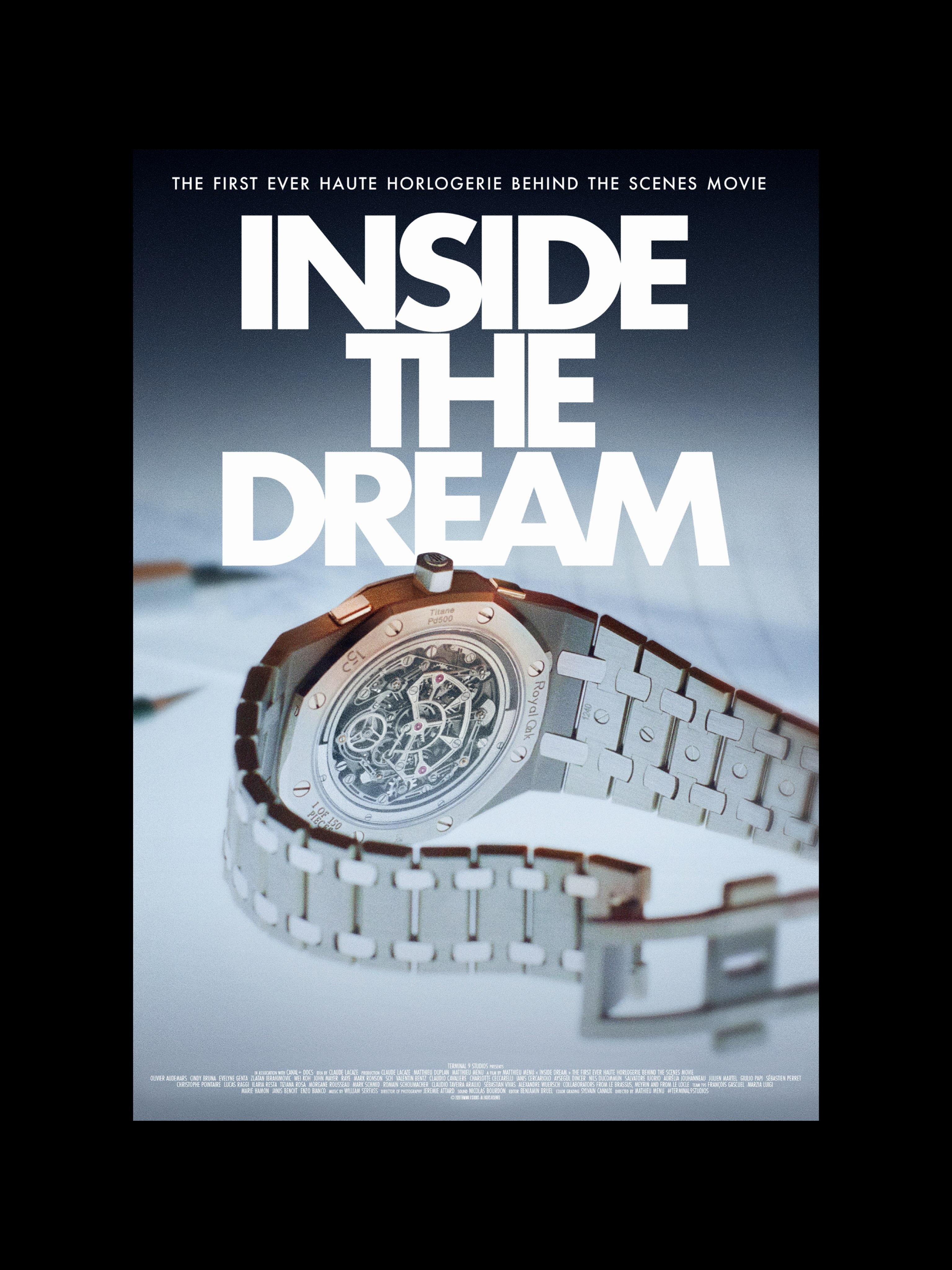 오데마 피게 다큐멘터리 <Inside the Dream> 상영회 포스터