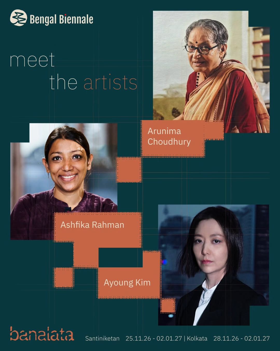 Bengal Biennale 제2회 (Second Edition) 포스터