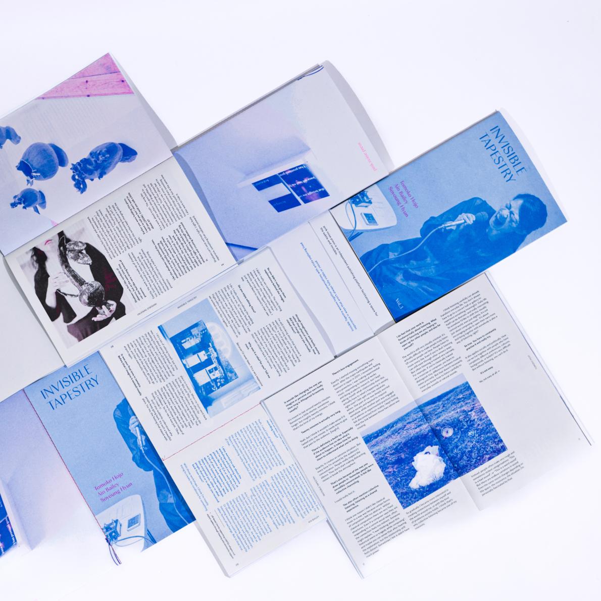 Invisible Tapestry Vol.3 출간 토 & 퍼포먼스 포스터