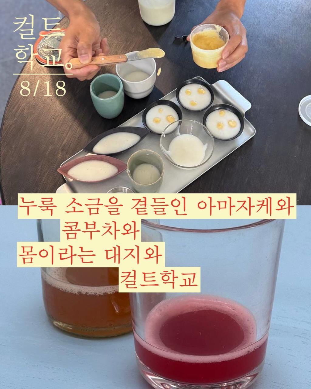 컬트학교 제5회차: 신신의 기획 포스터