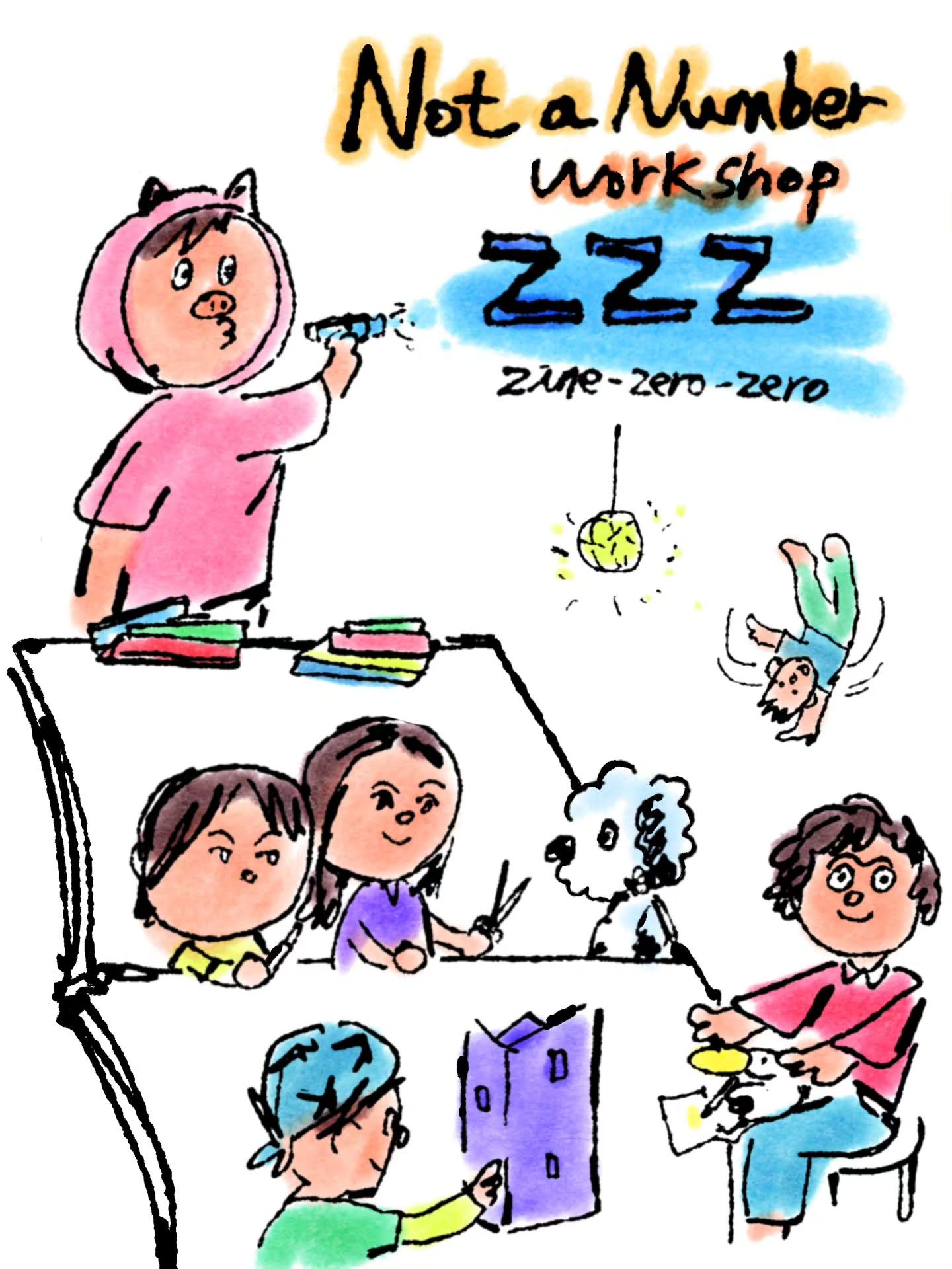 NaN Workshop - ZZZ(Zine-Zero-Zero) 포스터