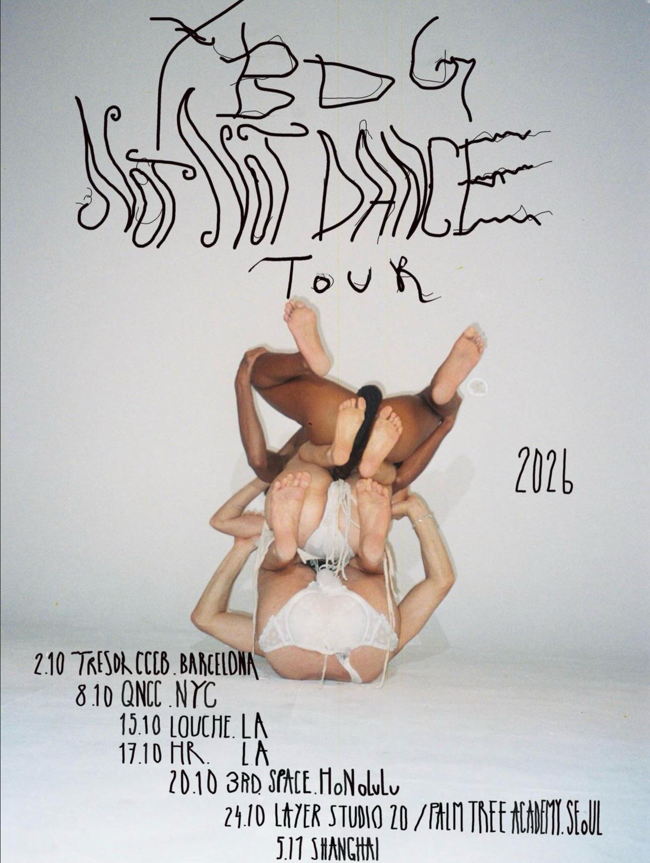 NOT NOT DANCE TOUR 포스터