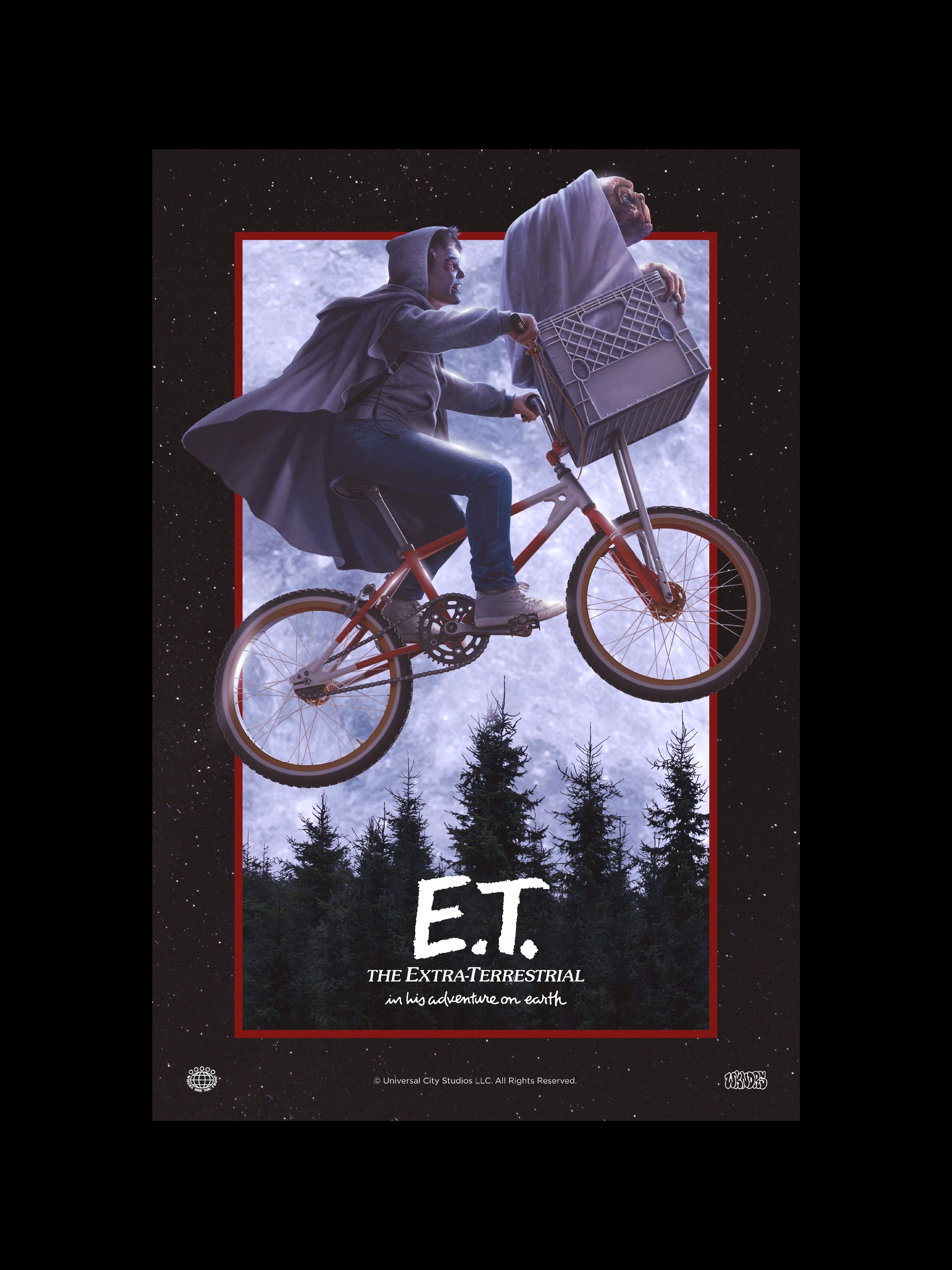 WKNDRS® × E.T. 단체관람 포스터