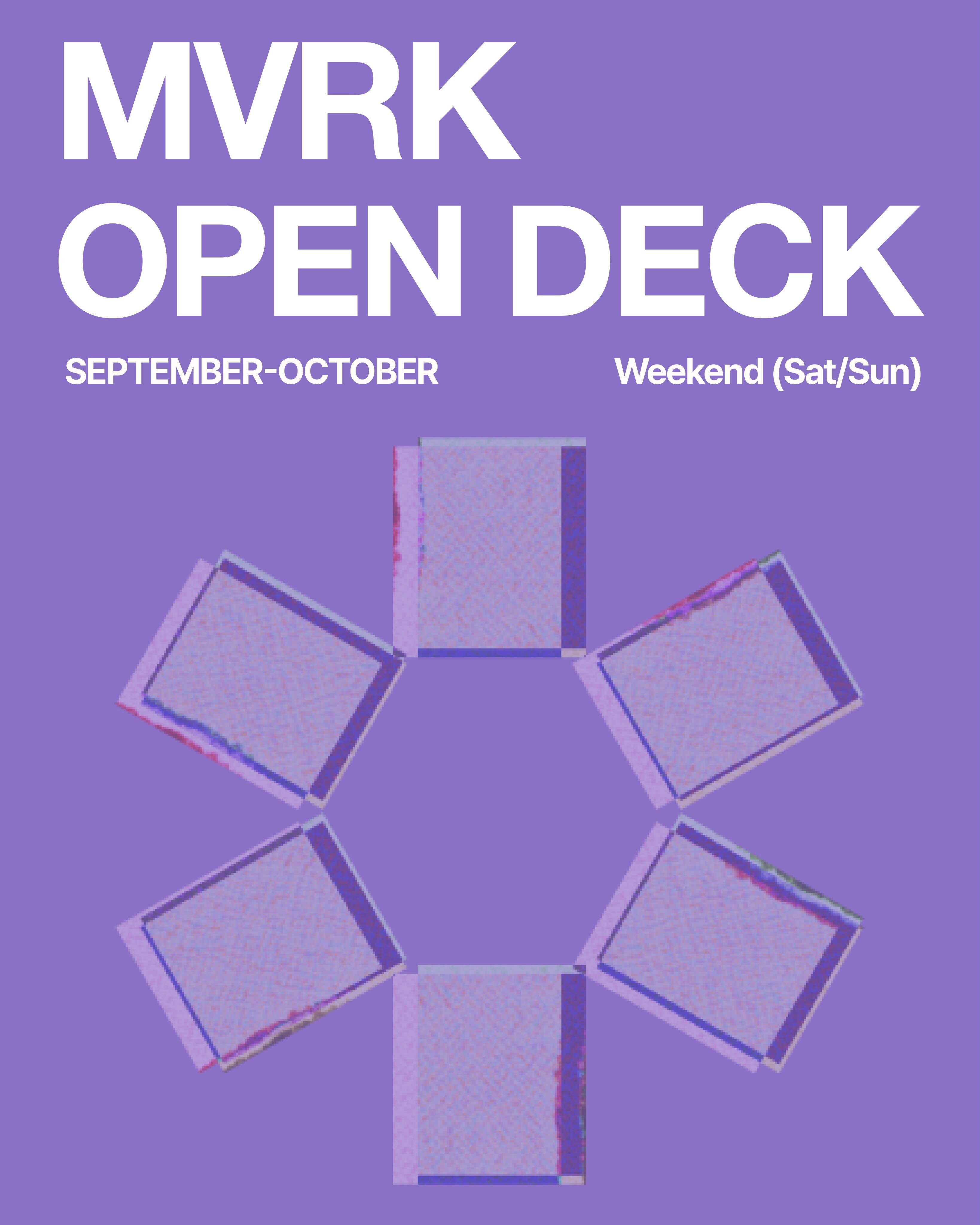 MVRK OPEN DECK 포스터