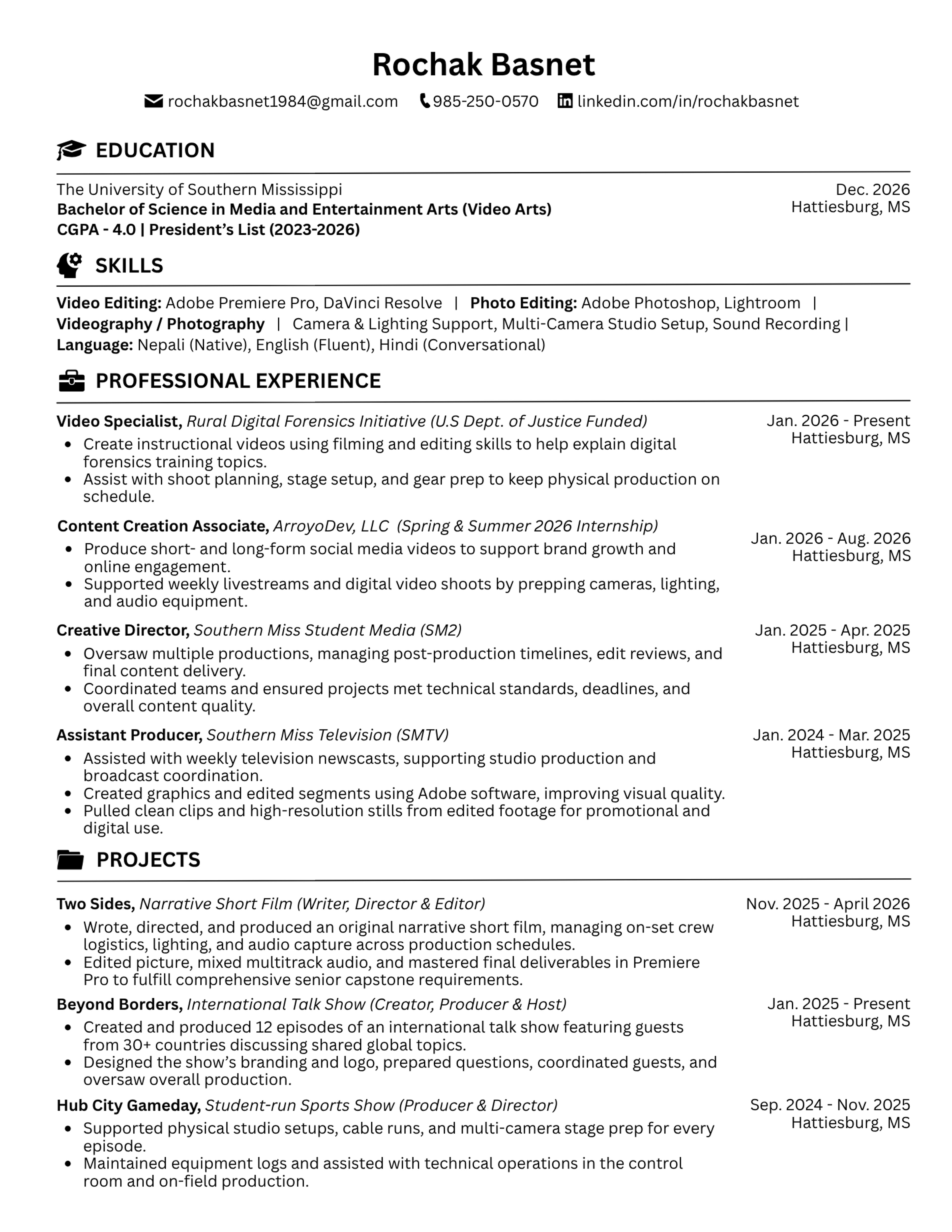 Resume